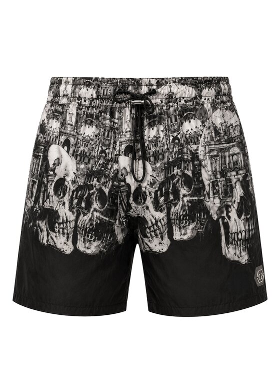 PHILIPP PLEIN PHILIPP PLEIN Kąpielówki 30471 Czarny
