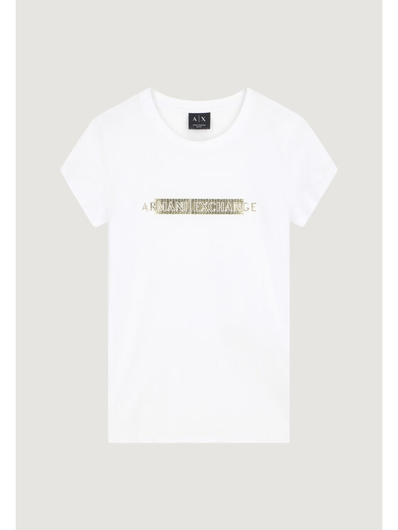 Armani Exchange Armani Exchange T-Shirt XW002811 AF16294 Biały Casual Fit