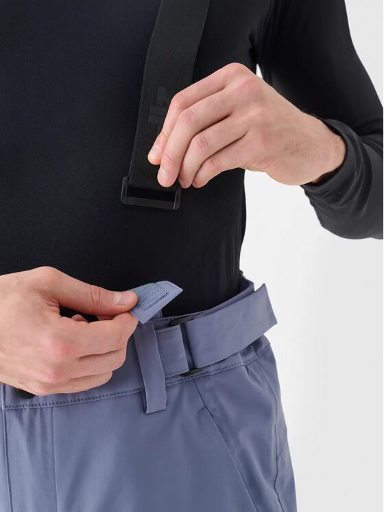 4F 4F Pantaloni da sci 4FWAW24TFTRM0756-32S Blu scuro Regular Fit