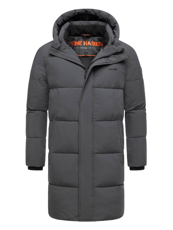 Stone Harbour Stone Harbour Kurtka zimowa Hadrieen Szary Regular Fit