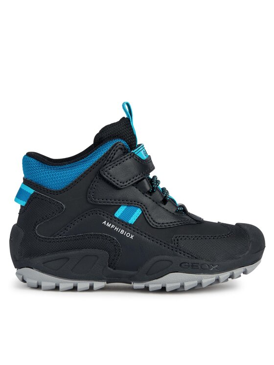 Geox Geox Snehule Jr New Savage B Abx J261WB 050BU C9269 S Čierna