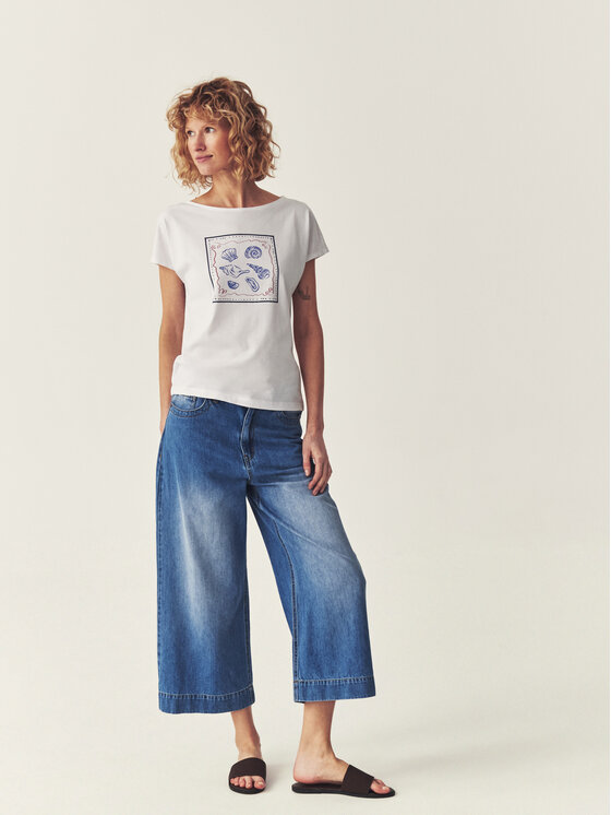 TATUUM TATUUM Jeansy RAVEY Niebieski Wide Fit