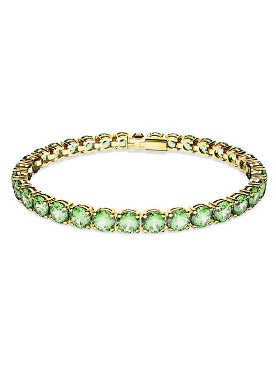 Bransoletka Swarovski, Zielony, Matrix Tennis 5658850