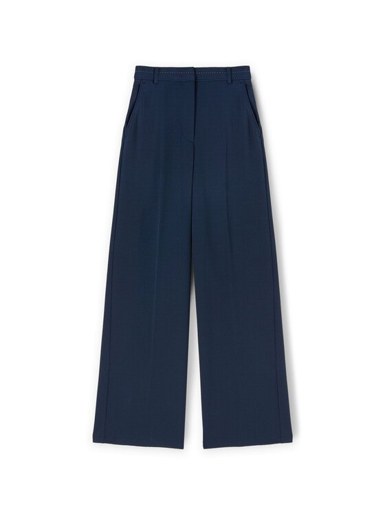 Motivi Motivi Pantaloni di tessuto P092Q004171N034 Blu Over Fit