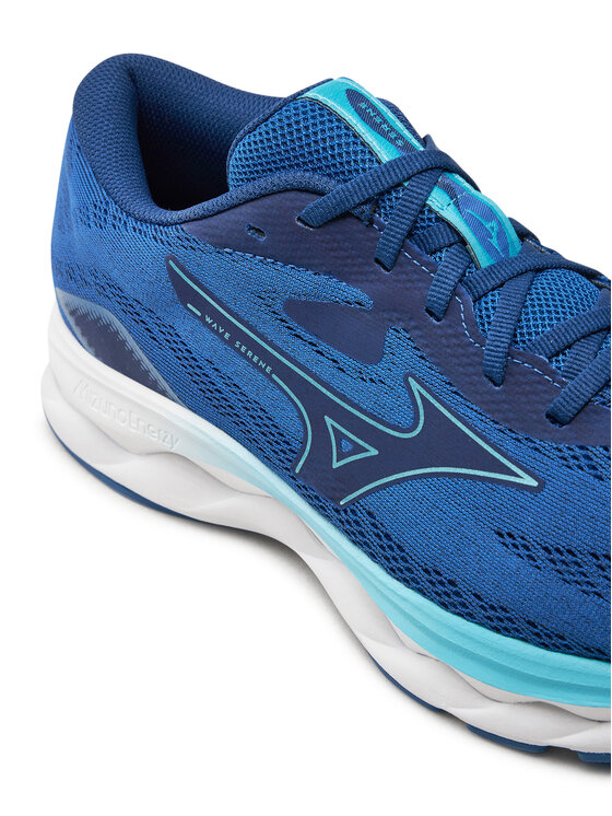 Mizuno Mizuno Buty do biegania Wave Serene J1GC2459 Niebieski