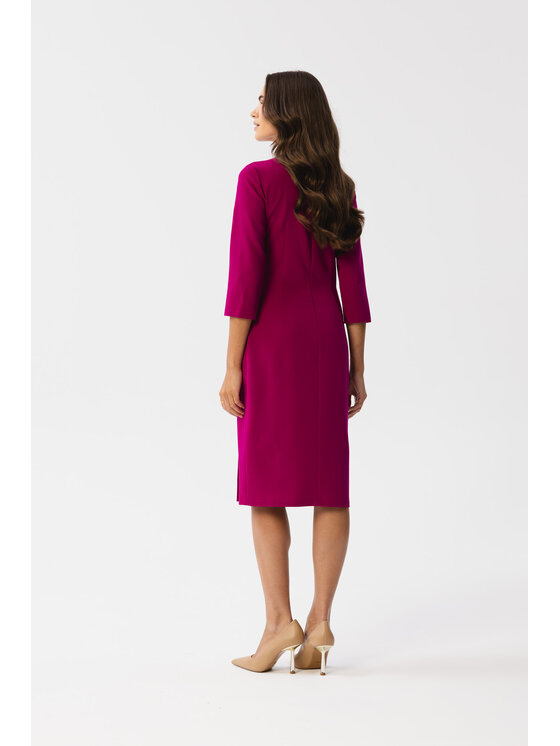 Stylove Stylove Abito da cocktail S350 Viola Modern Fit