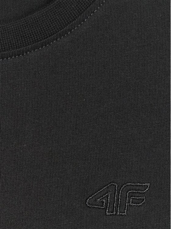 4F 4F T-shirt 4FJRMM00TTSHM3254-20S Nero Regular Fit