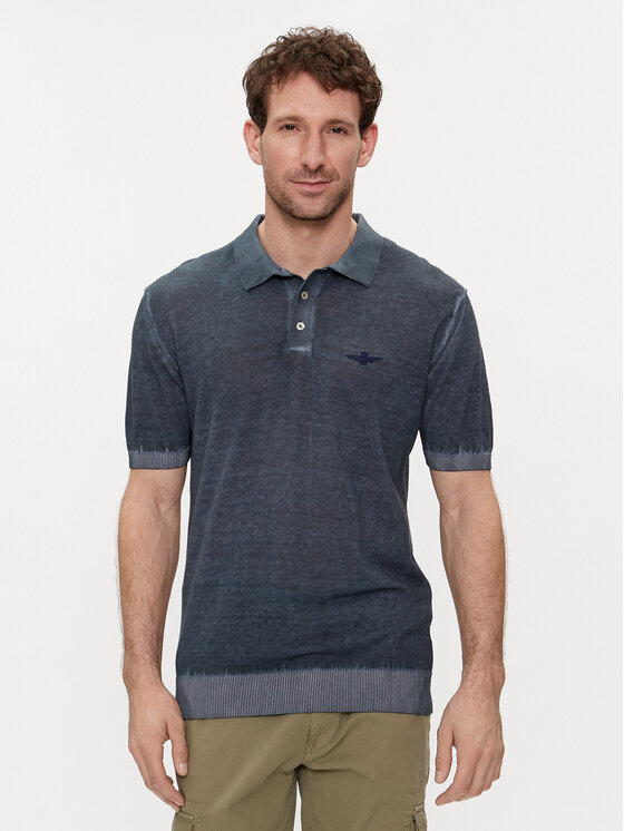 Aeronautica Militare Polo 241MA1495L496 Tamnoplava Regular Fit