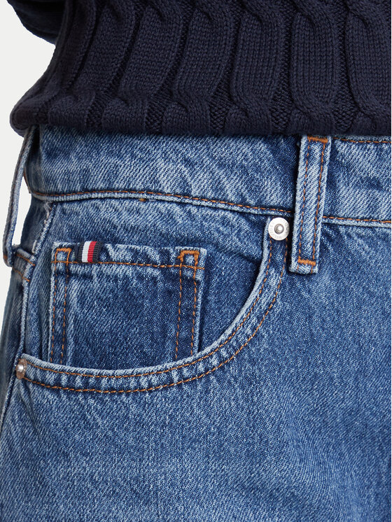 Tommy Hilfiger Tommy Hilfiger Jeansy WW0WW45675 Granatowy Slim Fit