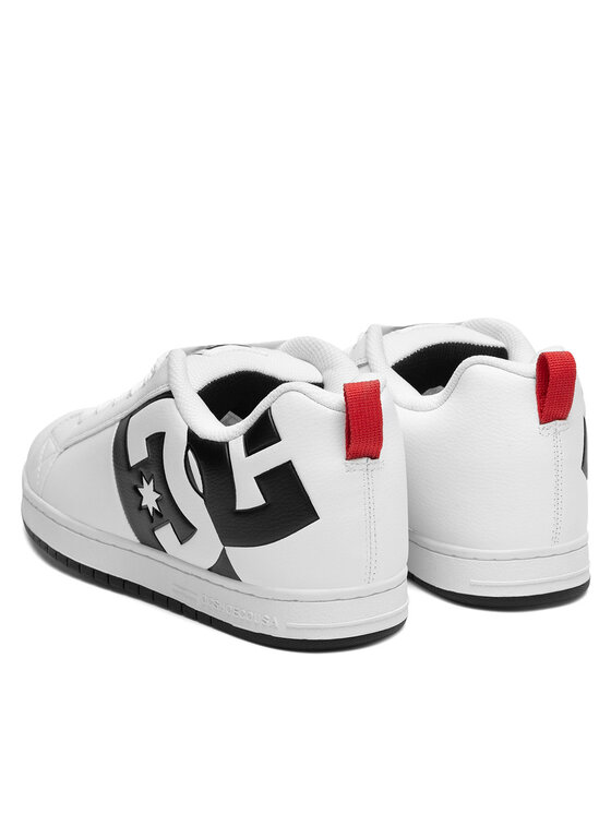 DC DC Sneakers COURT GRAFFIK SQ ADYS100442-WLK Alb