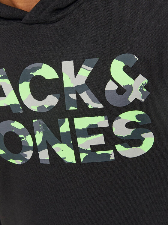 Jack&Jones Junior Jack&Jones Junior Majica dugih rukava 12237172 Crna Regular Fit