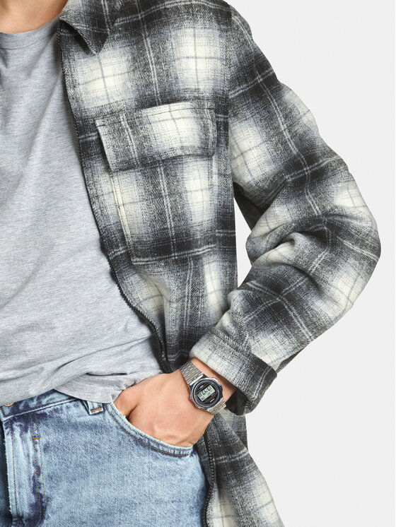 Casio Casio Zegarek A171WE-1AEF Srebrny