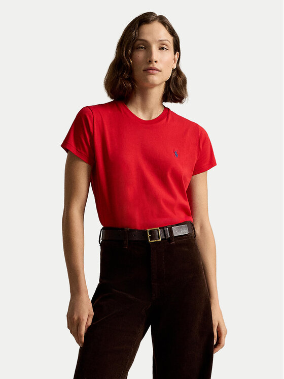 Polo Ralph Lauren Тишърт 211B14605034 Червен Regular Fit