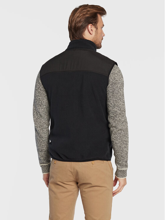 Blend Blend Γιλέκο Sweat 20714280 Μαύρο Regular Fit