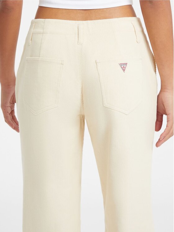 Guess Jeans Guess Jeans Spodnie materiałowe 179727 Beżowy Slim Fit