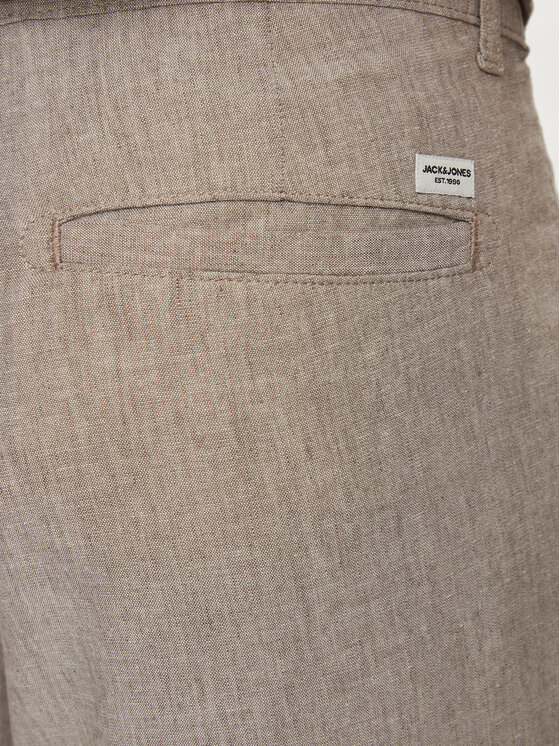 Jack&Jones Jack&Jones Spodnie materiałowe Bill 12248993 Szary Regular Fit