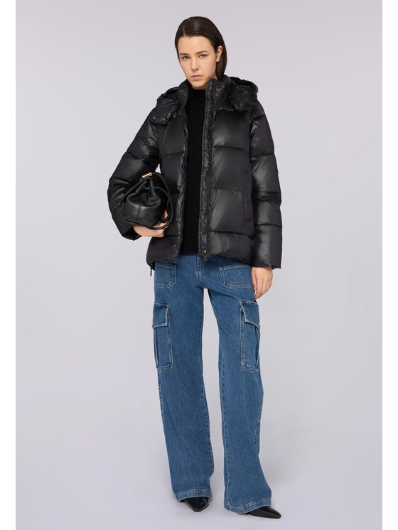 Trussardi Trussardi Giubbotto piumino F010A000446N033 Nero Regular Fit