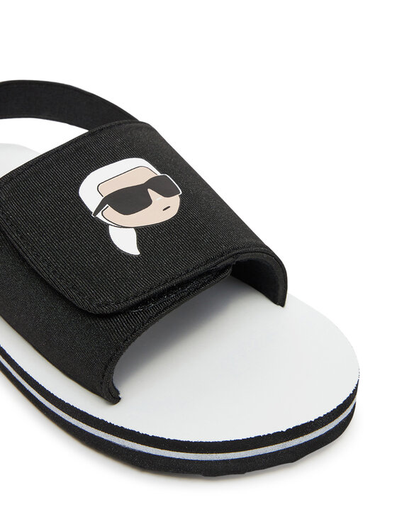 Karl Lagerfeld Kids Karl Lagerfeld Kids Sandały Z30384 S Czarny