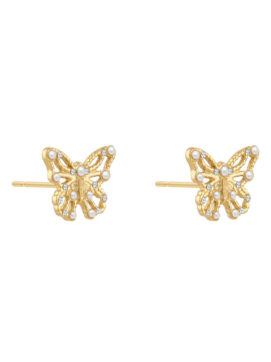 Guess Guess Naušnice JUBE06 123JW Zlatá