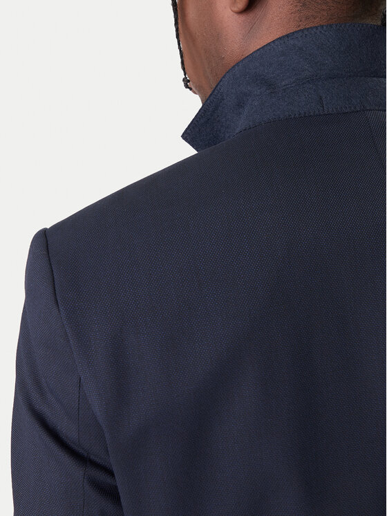 BOSS BOSS Oblek H-Jeckson 50557261 Tmavomodrá Regular Fit