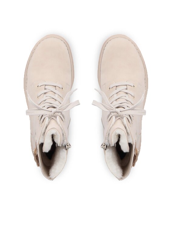 Rieker Rieker Schnürschuhe 72631-62 Beige