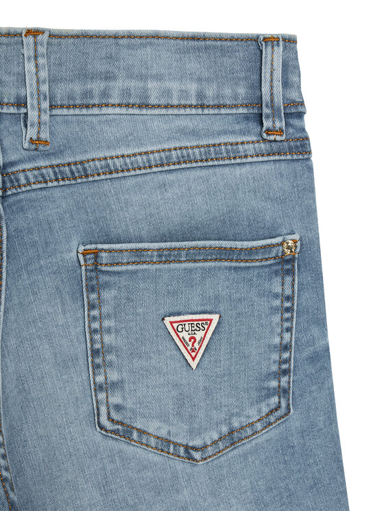 Guess Guess Pantaloni scurți de blugi J4RD20 D4CA0 Albastru Regular Fit