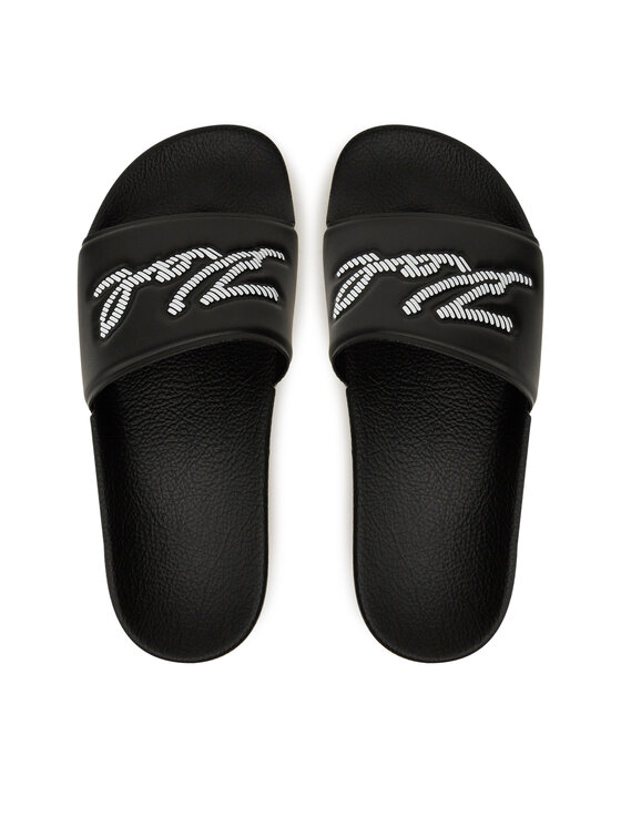 KARL LAGERFELD KARL LAGERFELD Natikače Kondo Maxi KL80872 Crna