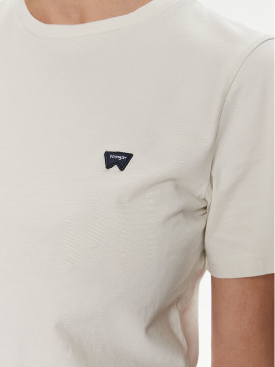 Wrangler Wrangler Póló 112350191 Ekru Regular Fit