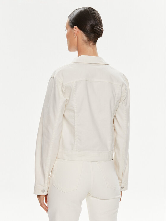 Vila Vila Jeans jakna Birkina 14097180 Bela Regular Fit