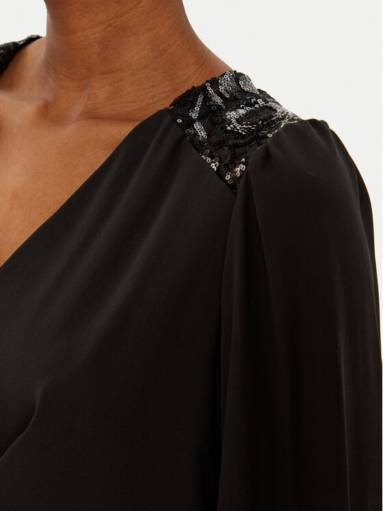 Rinascimento Rinascimento Blusa CFC0019730002 Nero Regular Fit