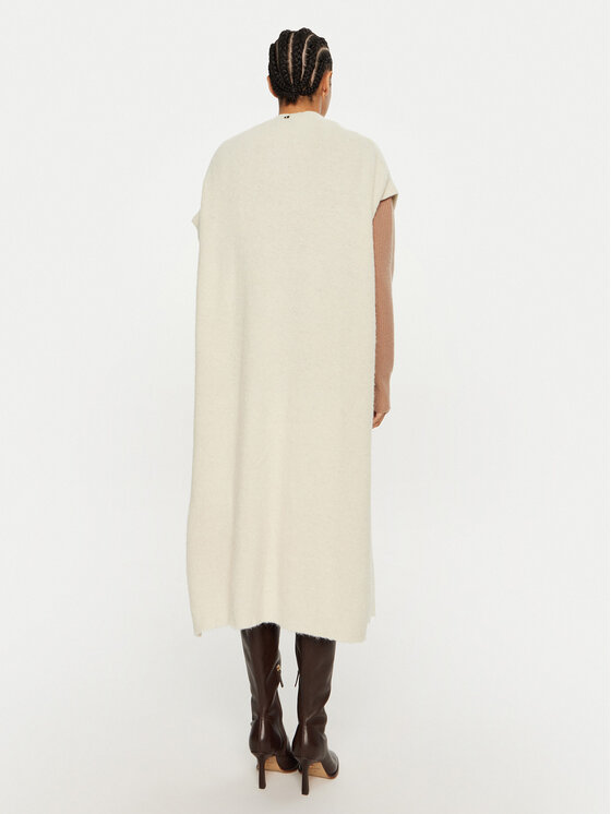 Dixie Dixie Kardigan M277K007A Bijela Relaxed Fit