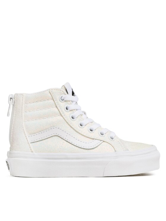 Dziecięce Tenisówki Vans, Rozmiar 31, Białe, Sk8-Hi Zip VN0005VSWHT1