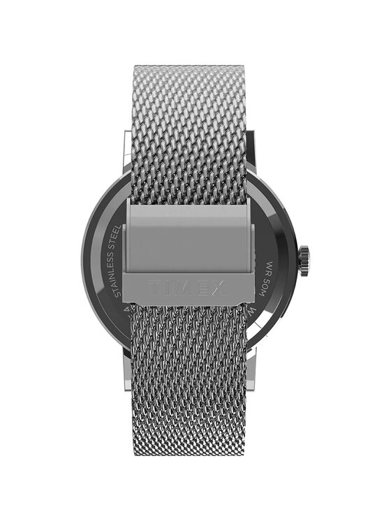 Timex Timex Zegarek TW2W43500 Srebrny