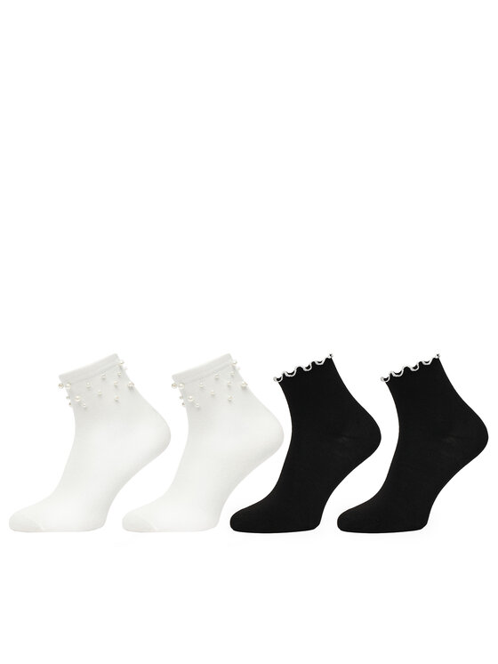 Aldo Aldo 2er-Set hohe Damensocken Adabridar 13994864 Weiß