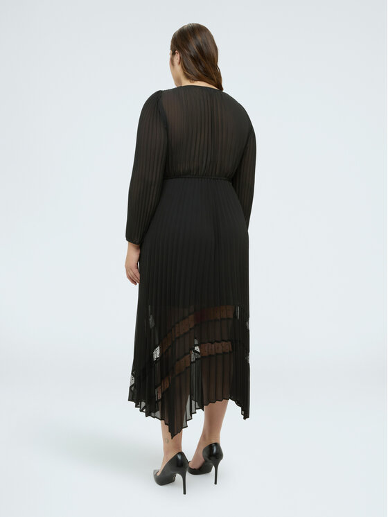 Fiorella Rubino Fiorella Rubino Vestito da giorno 7072T001752N033 Nero A-Line Fit