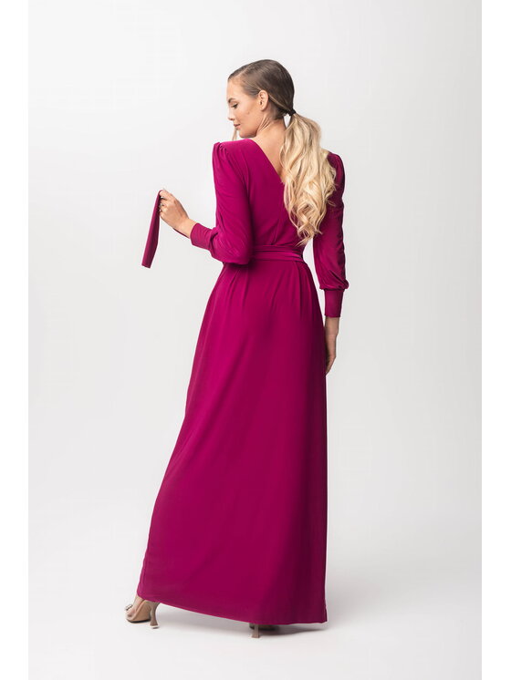 Aurora Aurora Sukienka elegancka Cristal fuksja Fioletowy Feminine Fit