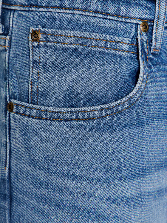 Lee Lee Jeansy 112342258 Niebieski Slim Fit