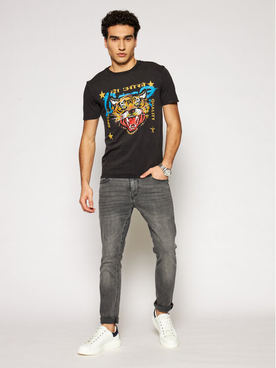 Guess Jeans Chris M1YA27 D4F54 Grigio Super Skinny Fit • Modivo.it
