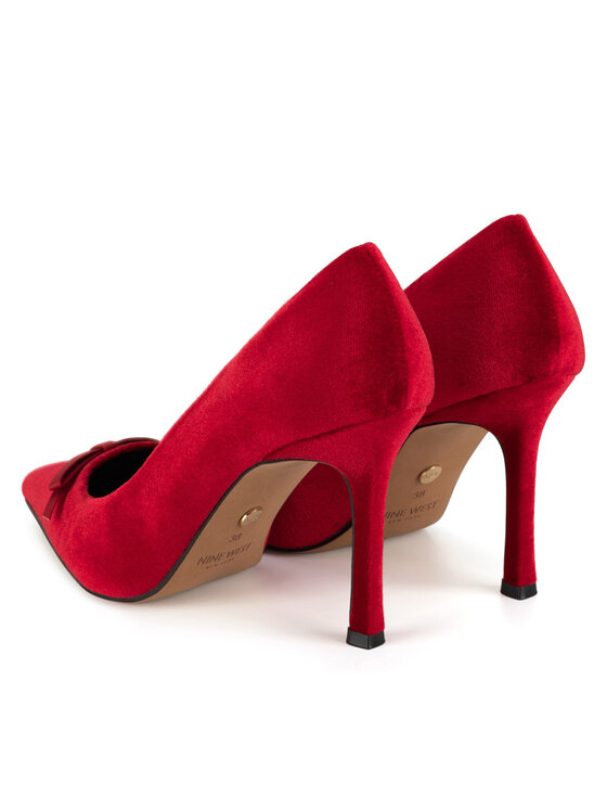 Nine West Nine West Pantofi cu toc subțire WFA2989-1 Roșu