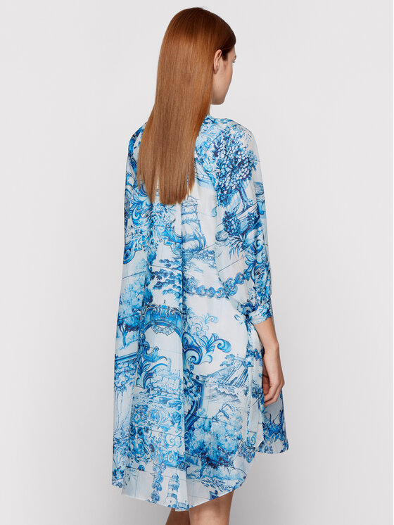 BOSS Boss Vasaras kleita Difloru 50454550 Zils Oversize