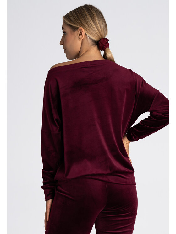 FIGL FIGLFIGL Felpa M968 Bordeaux Regular Fit