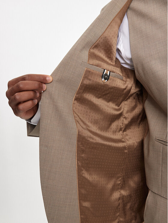 BOSS Boss Anzug H-Jeckson-3Pcs-241 50509549 Beige Regular Fit