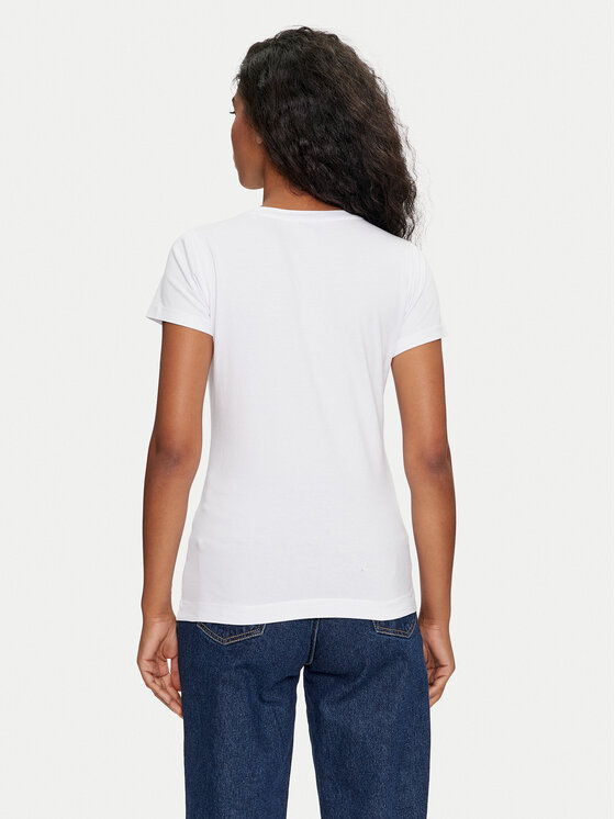 Guess Guess T-krekls W4YI37 J1314 Balts Regular Fit