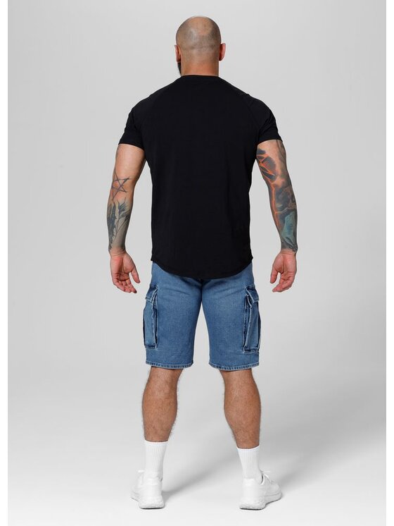 PITBULL PITBULL Szorty Szorty Niebieski Regular Fit