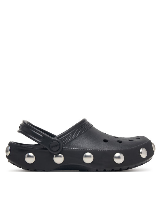 Crocs Crocs Pantoletten Classic Big Studded Clog 214236 Schwarz