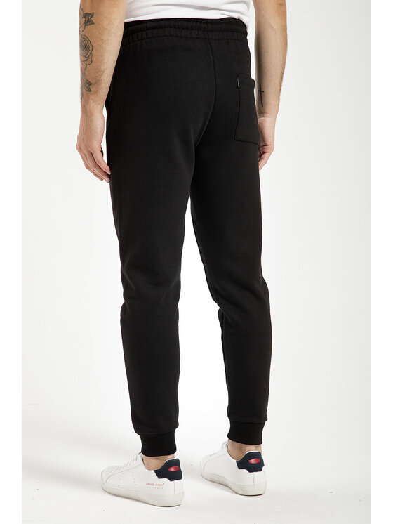 Cross Jeans Cross Jeans Spodnie dresowe 49055-020 Czarny Regular Fit