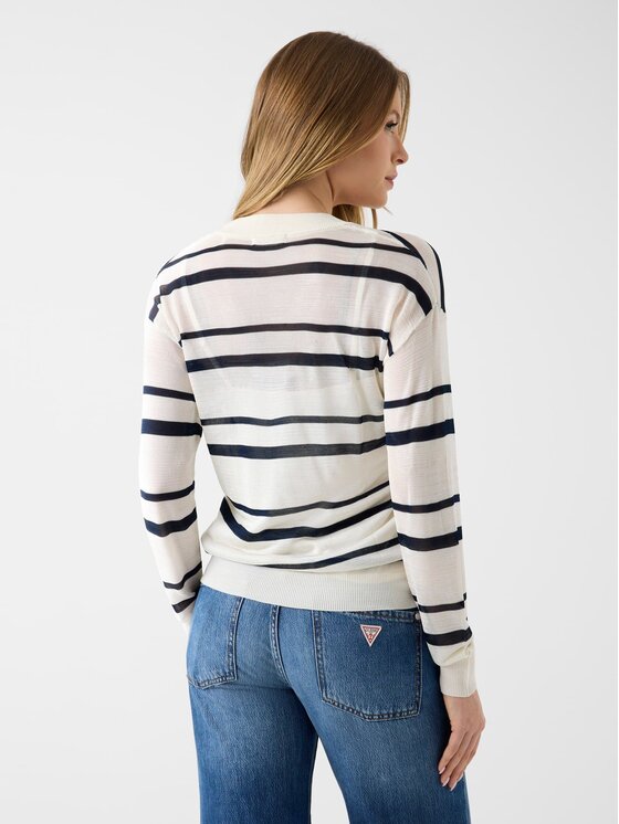 Guess Guess Svetr 182053 Béžová Classic Fit