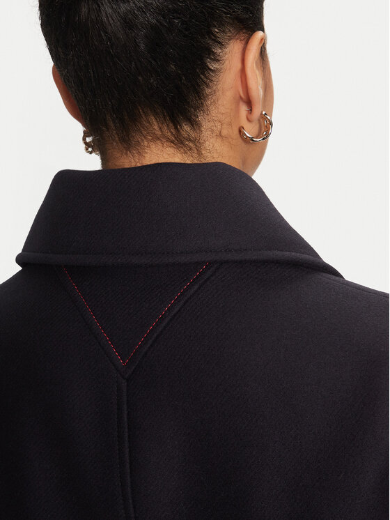 Tommy Hilfiger Tommy Hilfiger Demisezoninė striukė WW0WW42632 Tamsiai mėlyna Regular Fit