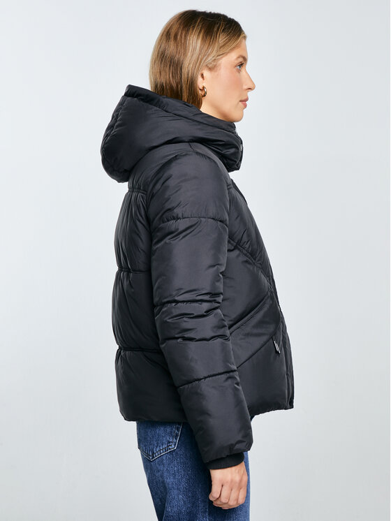 BIG STAR BIG STAR Kurtka zimowa KELVIANA Czarny Basic Fit
