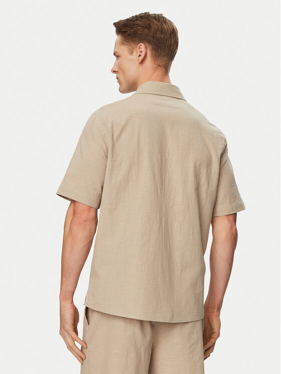 Ysabel Mora Ysabel Mora Srajca 90538 Temno bež Regular Fit